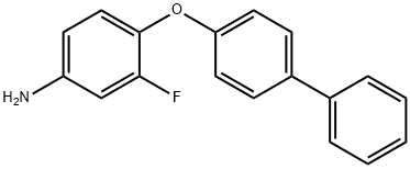 4-([1,1'-BIPHENYL]-4-YLOXY)-3-FLUOROPHENYLAMINE Struktur