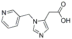 (3-PYRIDIN-3-YLMETHYL-IMIDAZOL-4-YL)-ACETIC ACID Struktur