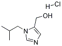 (3-ISOBUTYL-3H-IMIDAZOL-4-YL)-METHANOL HCL Struktur