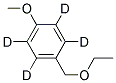 4-(ETHOXYMETHYL)ANISOLE-2,3,5,6-D4 Struktur