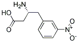 (R)-3-AMINO-4-(3-NITROPHENYL)BUTANOIC ACID Struktur