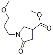 METHYL 1-(3-METHOXYPROPYL)-5-OXOPYRROLIDINE-3-CARBOXYLATE Struktur