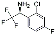 (S)-1-(2-CHLORO-4-FLUORO-PHENYL)-2,2,2-TRIFLUORO-ETHYLAMINE Struktur