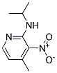 ISOPROPYL-(4-METHYL-3-NITRO-PYRIDIN-2-YL)-AMINE Struktur