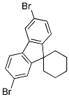 SPIRO-(CYCLOHEXAN-1,9'-(2,6-DIBROMO-FLUOREN)) Struktur