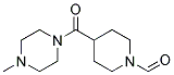 4-(4-METHYLPIPERAZINE-1-CARBONYL)PIPERIDINE-1-CARBALDEHYDE Struktur