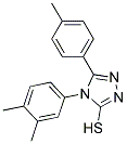 4-(3,4-DIMETHYLPHENYL)-5-(4-METHYLPHENYL)-4H-1,2,4-TRIAZOLE-3-THIOL Struktur