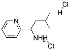 3-METHYL-1-PYRIDIN-2-YL-BUTYLAMINE DIHYDROCHLORIDE Struktur