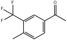 4'-METHYL-3'-(TRIFLUOROMETHYL)ACETOPHENONE Struktur