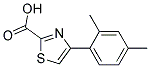 4-(2,4-DIMETHYL-PHENYL)-THIAZOLE-2-CARBOXYLIC ACID Struktur