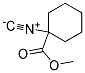 METHYL-1-ISOCYANOCYCLOHEXYLCARBOXYLATE Struktur