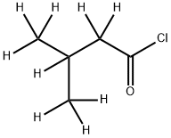 3-METHYLBUTYRYL-D9 CHLORIDE Struktur