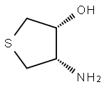 (3R,4S)-4-AMINO-TETRAHYDRO-THIOPHEN-3-OL Struktur