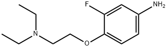 N-[2-(4-AMINO-2-FLUOROPHENOXY)ETHYL]-N,N-DIETHYLAMINE Struktur