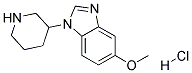 5-METHOXY-1-(PIPERIDIN-3-YL)-1H-BENZO[D]IMIDAZOLE HYDROCHLORIDE Struktur