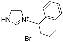 3-METHYL-1-PHENYLPROPYLIMIDAZOLIUM BROMIDE Struktur