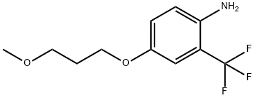 4-(3-METHOXYPROPOXY)-2-(TRIFLUOROMETHYL)ANILINE Struktur