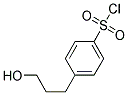 4-(3-HYDROXY-PROPYL)-BENZENESULFONYL CHLORIDE Struktur