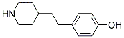 4-(2-PIPERIDIN-4-YLETHYL)PHENOL Struktur