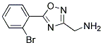 (5-(2-BROMOPHENYL)-1,2,4-OXADIAZOL-3-YL)METHANAMINE Struktur