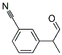 3-(1-METHYL-2-OXO-ETHYL)-BENZONITRILE Struktur