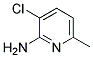 3-CHLORO-6-METHYL-PYRIDIN-2-YLAMINE Struktur