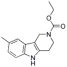 ETHYL 8-METHYL-1,3,4,5-TETRAHYDRO-2H-PYRIDO[4,3-B]INDOLE-2-CARBOXYLATE Struktur