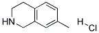 7-METHYL-1,2,3,4-TETRAHYDRO-ISOQUINOLINE HYDROCHLORIDE Struktur