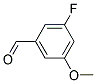 3-FLUORO-5-METHOXYBENZALDEHYDE Struktur