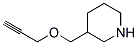 3-[(2-PROPYNYLOXY)METHYL]PIPERIDINE Struktur