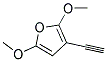 3-ETHYNYL-2,5-DIMETHOXY-FURAN Struktur