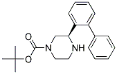 (R)-3-BIPHENYL-2-YL-PIPERAZINE-1-CARBOXYLIC ACID TERT-BUTYL ESTER Struktur