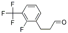 3-(2-FLUORO-3-TRIFLUOROMETHYL-PHENYL)-PROPIONALDEHYDE Struktur