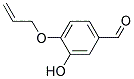 4-ALLYLOXY-3-HYDROXY-BENZALDEHYDE Struktur