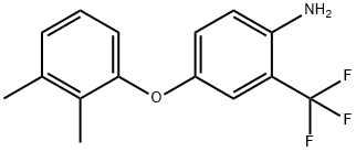 4-(2,3-DIMETHYLPHENOXY)-2-(TRIFLUOROMETHYL)ANILINE Struktur