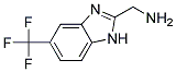 C-(5-TRIFLUOROMETHYL-1H-BENZIMIDAZOL-2-YL)-METHYLAMINE Struktur