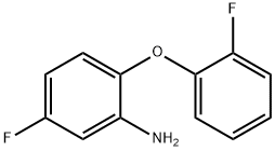 5-FLUORO-2-(2-FLUOROPHENOXY)ANILINE Struktur