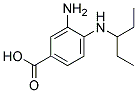 3-AMINO-4-(1-ETHYL-PROPYLAMINO)-BENZOIC ACID Struktur