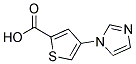 4-IMIDAZOL-1-YL-THIOPHENE-2-CARBOXYLIC ACID Struktur