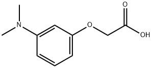 (3-DIMETHYLAMINO-PHENOXY)-ACETIC ACID Struktur