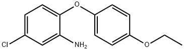 5-CHLORO-2-(4-ETHOXYPHENOXY)ANILINE Struktur