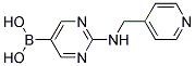 (2-[(PYRIDIN-4-YLMETHYL)AMINO]PYRIMIDIN-5-YL)BORONIC ACID Struktur