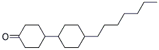 4'-HEPTYL-1,1'-BI(CYCLOHEXYL)-4-ONE Struktur