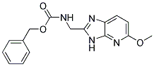 (5-METHOXY-3H-IMIDAZO[4,5-B]PYRIDIN-2-YLMETHYL)-CARBAMIC ACID BENZYL ESTER Struktur