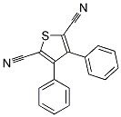 3,4-DIPHENYLTHIOPHENE-2,5-DICARBONITRILE Struktur