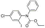 (4-CHLORO-2-IODO-PHENYL)-PHENYL-CARBAMIC ACID ETHYL ESTER Struktur