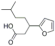 3-FURAN-2-YL-6-METHYL-HEPTANOIC ACID Struktur