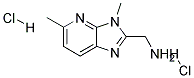 C-(3,5-DIMETHYL-3H-IMIDAZO[4,5-B]PYRIDIN-2-YL)-METHYLAMINE DIHYDROCHLORIDE Struktur