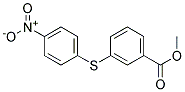 3-(4-NITRO-PHENYLSULFANYL)-BENZOIC ACID METHYL ESTER Struktur