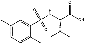 N-[(2,5-DIMETHYLPHENYL)SULFONYL]VALINE Struktur